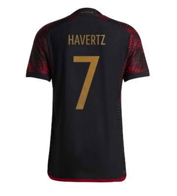 Tyskland Kai Havertz #7 Bortatröja VM 2022 Korta ärmar